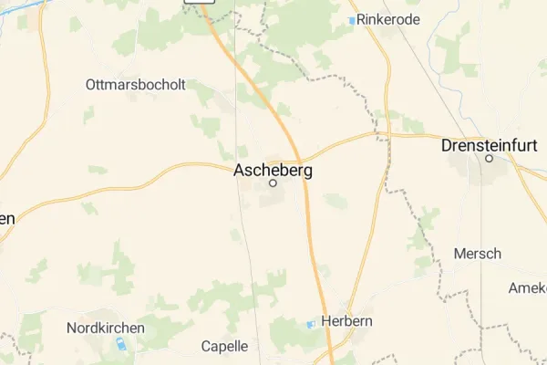 Karte von Ascheberg