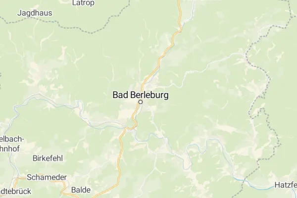 Karte von Bad Berleburg