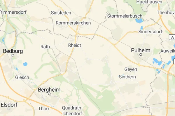 Karte von Bergheim