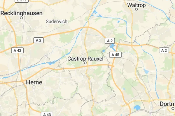 Karte von Castrop-Rauxel
