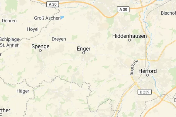 Karte von Enger
