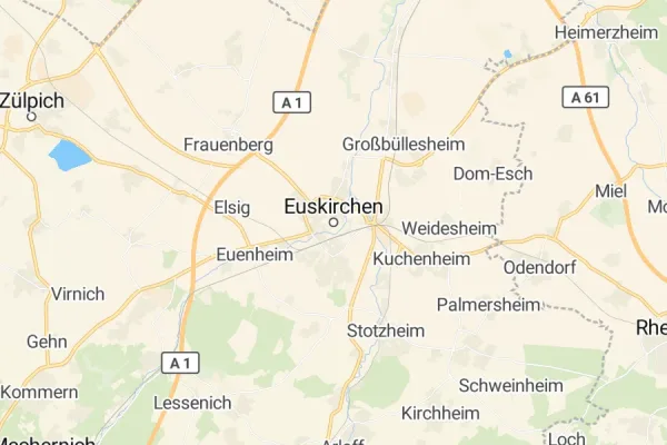 Karte von Euskirchen