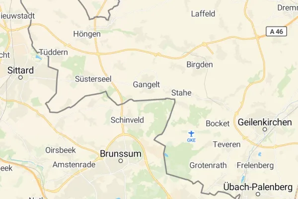 Karte von Gangelt