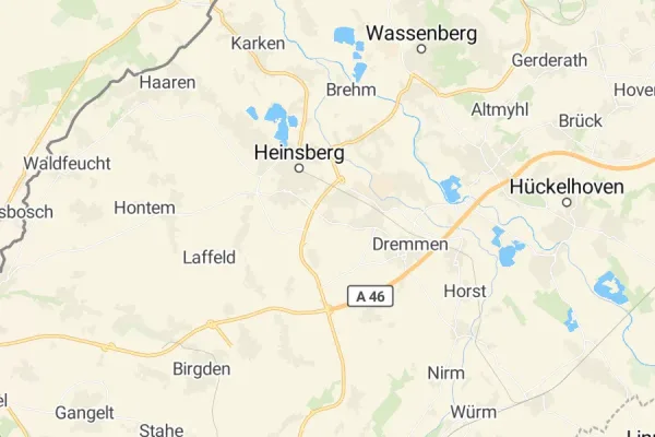 Karte von Heinsberg