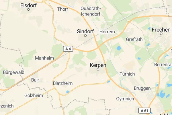 Karte von Kerpen
