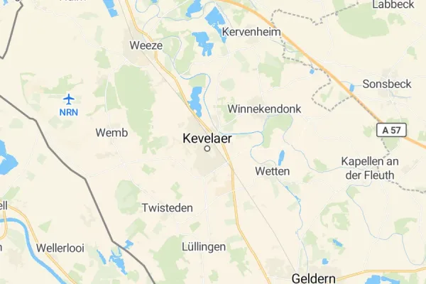 Karte von Kevelaer