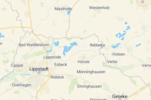 Karte von Lippstadt