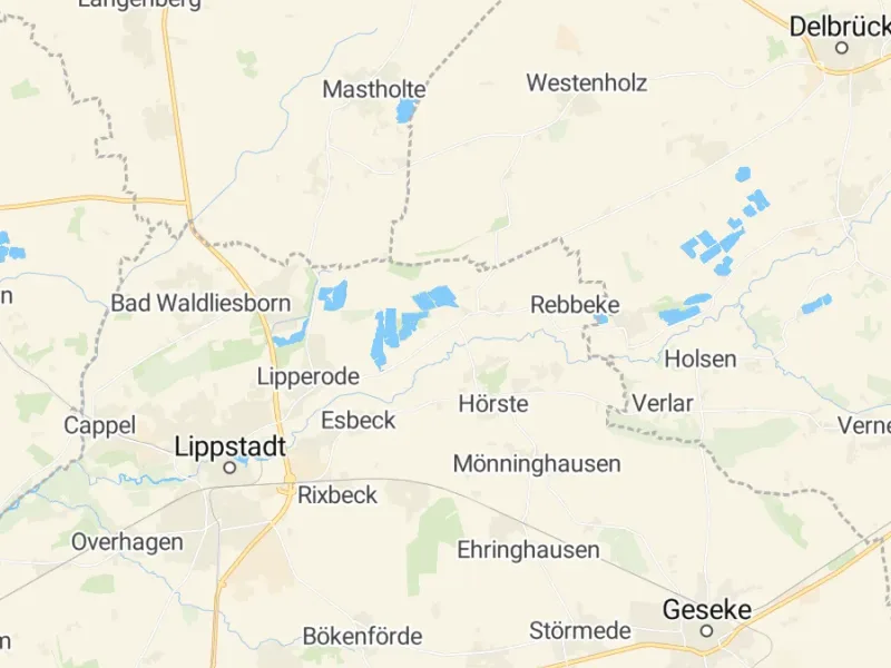 Karte des Einzugsgebiets, Autoverwertung Lippstadt