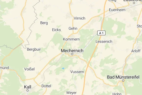 Karte von Mechernich