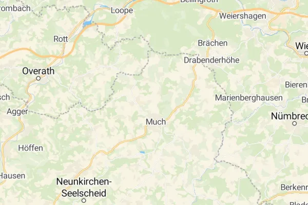 Karte von Much