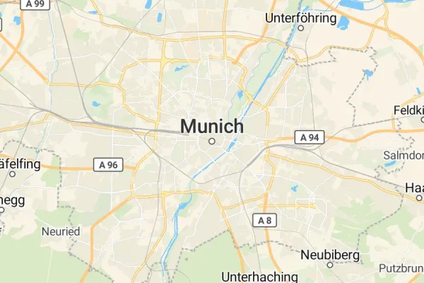 Karte von München