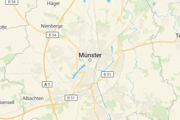 Karte von Münster