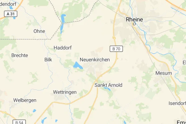 Karte von Neuenkirchen