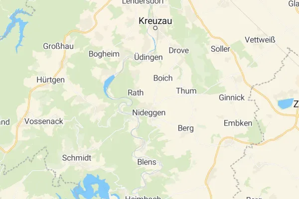 Karte von Nideggen