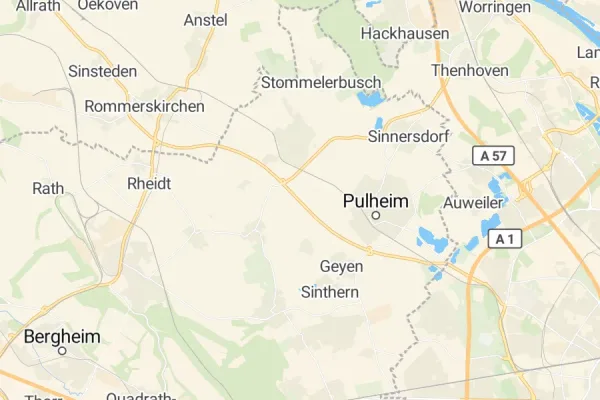 Karte von Pulheim
