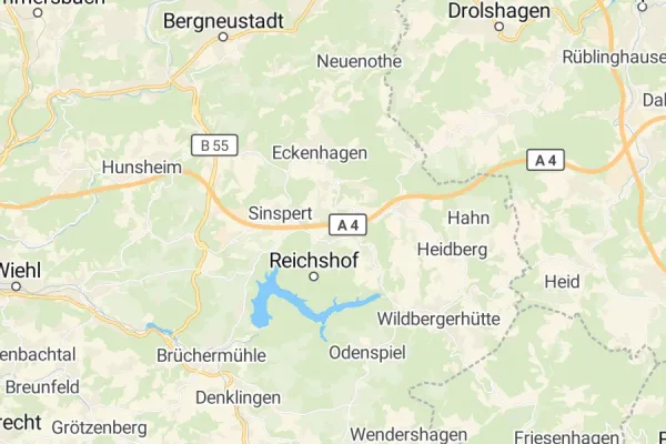 Karte von Reichshof