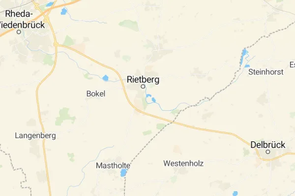 Karte von Rietberg