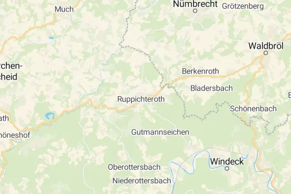 Karte von Ruppichteroth