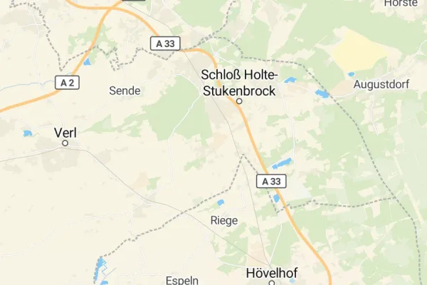 Karte von Schloß Holte-Stukenbrock