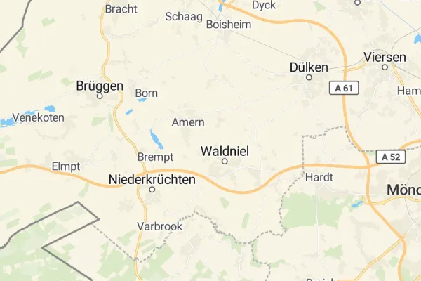 Karte von Schwalmtal