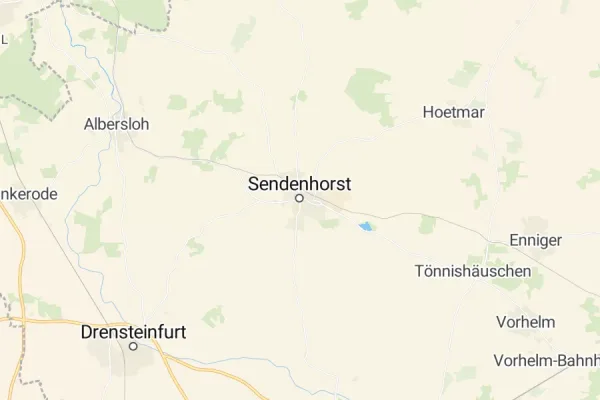 Karte von Sendenhorst