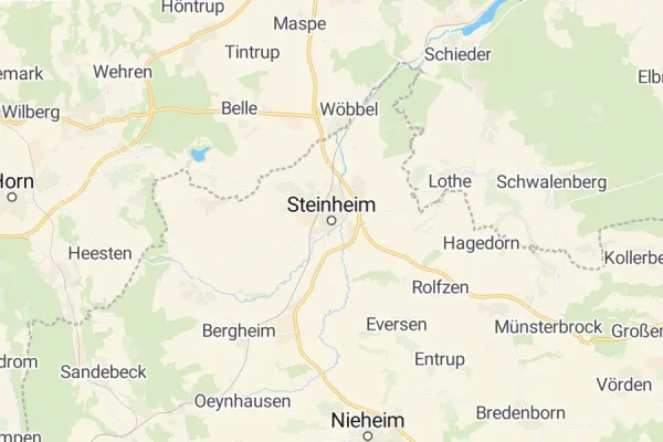 Karte von Steinheim