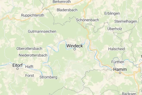 Karte von Windeck